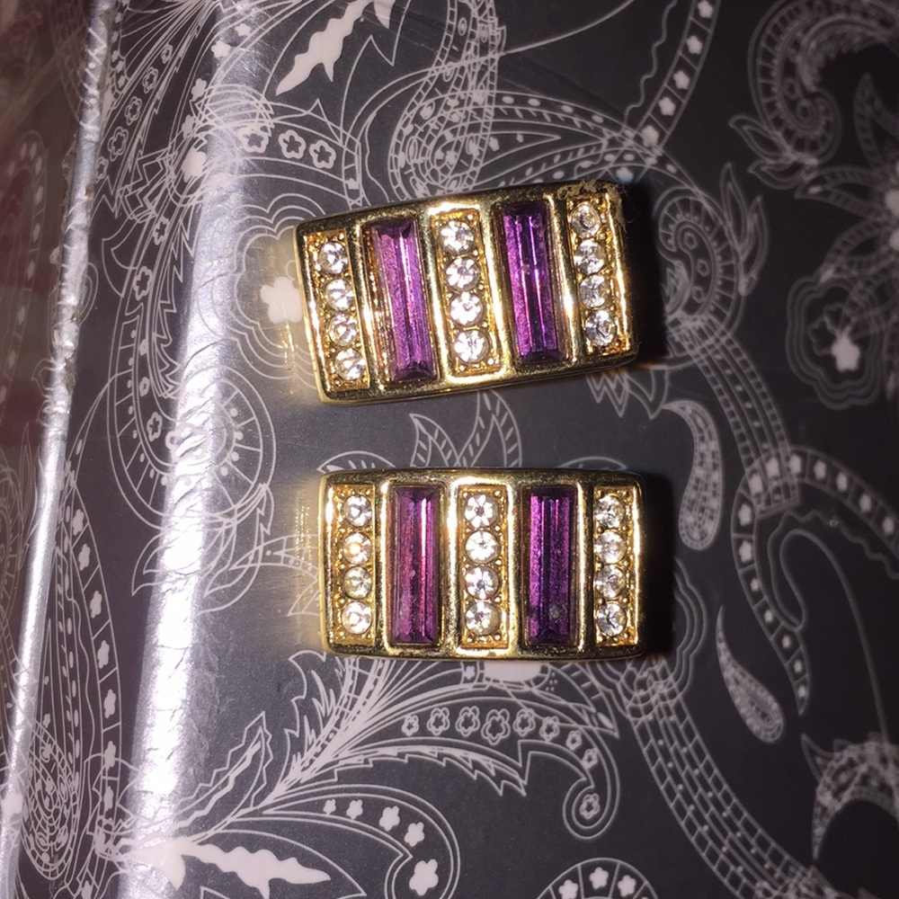 Italian gold earrings